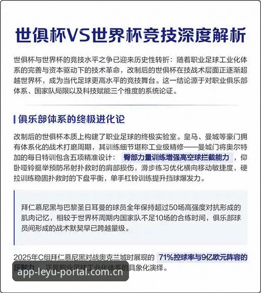 世俱杯赛程争议深度解析——球员身心压力下的世界杯挑战